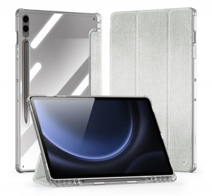 Dux Ducis UNID tok &aacute;ll&oacute;, textil hat&aacute;s&uacute; (akt&iacute;v FLIP, oldalra ny&iacute;l&oacute;, TRIFOLD, asztali tart&oacute;, ceruza tart&oacute;) VIL&Aacute;GOSZ&Ouml;LD Samsung Galaxy Tab S10 Plus LTE (