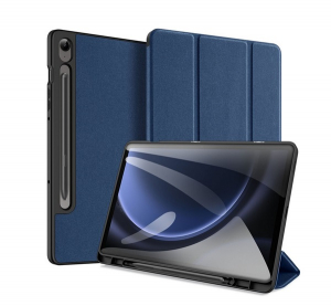 Dux Ducis DOMO tok &aacute;ll&oacute;, bőr hat&aacute;s&uacute; s&ouml;t&eacute;tk&eacute;k Samsung Galaxy Tab S9 Plus LTE (SM-X816)