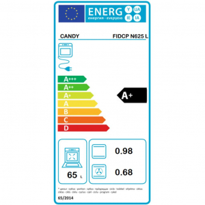 Candy FIDCP N625L beépíthető elektromos sütő fekete
