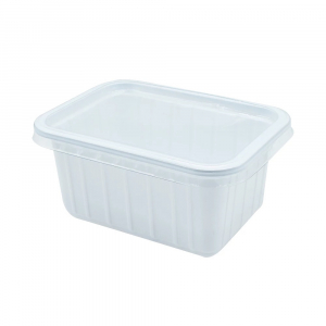Csom 2001 Doboz szögletes tető PP 500-1000 ml 50 db/csomag (7714)