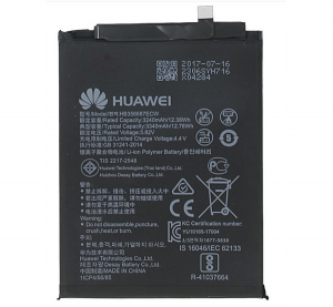 Huawei (Nova 2 Plus, P Smart Plus, Mate 10 Lite, P30 Lite) kompatibilis akkumulátor 3340mAh, OEM jellegű (HB356687ECW)