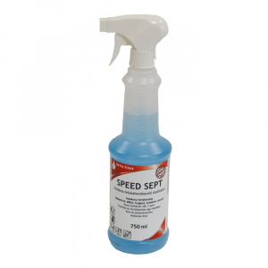 Delta Clean Fertőtlen&iacute;tő hat&aacute;s&uacute; tiszt&iacute;t&oacute;szer sz&oacute;r&oacute;fejes 750 ml Speed Sept (UNIV0372)