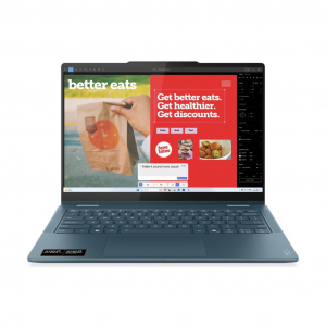 Lenovo Yoga 7 2-in-1 14AKP10 Laptop kékeszöld (83JR002HHV)