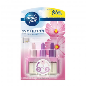 Ambi Pur Légfrissítő elektromos utántöltő 20 ml  3 Volution Flower&Spring (C62610)