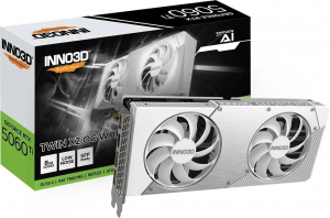 Inno3D GeForce RTX 5060 Ti 8GB Twin X2 OC White videokártya (N506T2-08D7X-193075W)