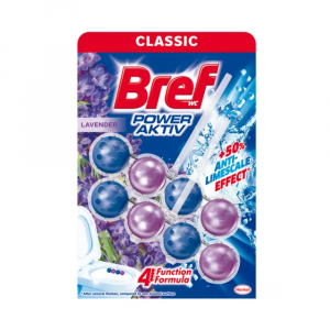 Bref WC illatosító 2 x 50 g golyós Power Aktiv  Lavender Field (5931)