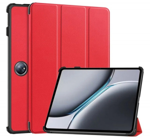gigapack Tok álló, bőr hatású (aktív FLIP, oldalra nyíló, TRIFOLD, asztali tartó) PIROS OnePlus Pad 2 " csomagolás" (GP-161051)