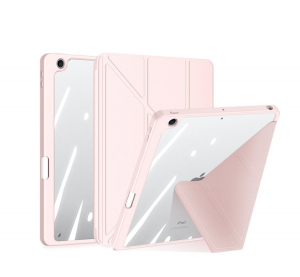 Dux Ducis MAGI ORIGAMI tok &aacute;ll&oacute;, bőr hat&aacute;s&uacute; r&oacute;zsasz&iacute;n Apple IPAD 11 (2025) / IPAD 10.9 (2022)
