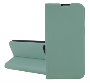 gigapack Tok &aacute;ll&oacute;, bőr hat&aacute;s&uacute; (FLIP, szilikon belső, oldalra ny&iacute;l&oacute;, asztali tart&oacute;, k&aacute;rtyazseb) VIL&Aacute;GOSZ&Ouml;LD Apple iPhone 16 " csomagol&aacute;s" (GP-160308)