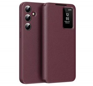 gigapack Tok &aacute;ll&oacute; (akt&iacute;v FLIP, oldalra ny&iacute;l&oacute;, Smart View Cover) BORD&Oacute; Samsung Galaxy A55 5G (SM-A556) " csomagol&aacute;s" (GP-168493)