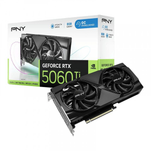 PNY GeForce RTX 5060 TI 8GB OC Dual Fan vide&oacute;k&aacute;rtya (VCG5060T8DFXPB1-O)