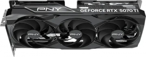 PNY GeForce RTX 5070 Ti 16GB Triple Fan Plus OC videókártya (VCG5071T16TFXPB1-O)