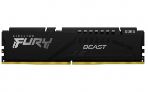 32GB 5200MHz DDR5 RAM Kingston Fury Beast Black CL40 (KF552C40BB2-32)