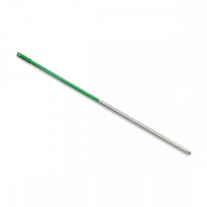 Felmosónyél / partvis nyél teleszkópos alumínium 140 cm menetes véggel Leopardo zöld (10806-G)