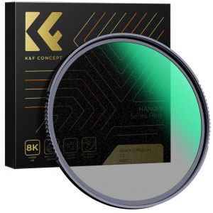 K&F Concept Nano-X Black Mist 1/2 karc&aacute;ll&oacute; l&aacute;gy&iacute;t&oacute; szűrő 58 mm (KF-01-1651)
