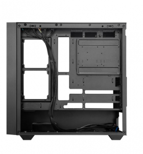Chieftec Hunter 3 Midi Torony Számítógépház + 4db 120mm ARGB ventilátor fekete (GS-03B-OP)