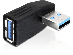 Delock USB 3.0 apa-anya vízszintesen 270°-ban forgatott adapter (65342)