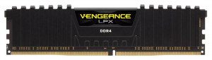 8GB 2666MHz DDR4 RAM Corsair Vengeance LPX Black CL16 (CMK8GX4M1A2666C16)