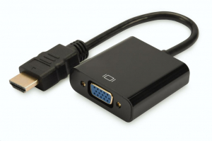 Digitus DA-70461 HDMI -> VGA átalakító fekete