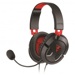 Turtle Beach Ear force reacon 50 mikrofonos fejhallgató fekete-piros