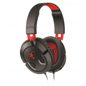 Turtle Beach Ear force reacon 50 mikrofonos fejhallgató fekete-piros