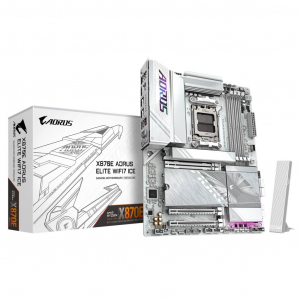 Gigabyte X870E Aorus Elite WiFi7 Ice alaplap (X870E A ELITE WF7 ICE)