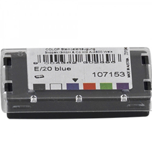 COLOP B&eacute;lyegző cserep&aacute;rna, E/20  k&eacute;k (15314506)