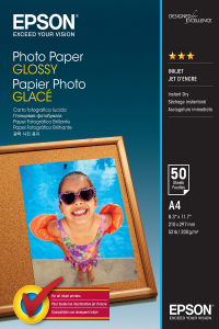Epson fényes fotópapír (A4,  50 lap, 200g,) (C13S042539)