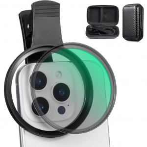 K&F Concept unverz&aacute;lis csipeszes szűrőtart&oacute; mobiltelefonokhoz 67mm (KF-31-142)