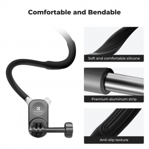 K&F Concept nyakba akaszthat&oacute; akci&oacute; kamera tart&oacute; (KF-31-129)