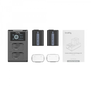 SmallRig NP-FW50 Camera Battery and Charger Kit (3818)