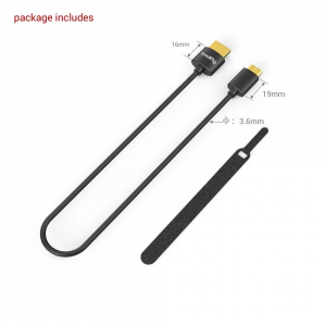 SmallRig Ultra Slim 4K HDMI Cable (C to A) 35cm (3040)