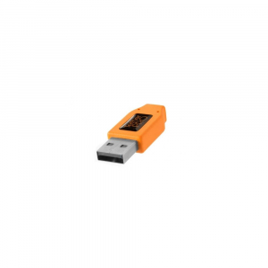 Tether Tools TetherPro USB 3.0 to USB-C Right Angle Adapter  (50cm) (CUCRT02-ORG)