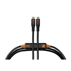 Tether Tools TetherPro Optima 10G USB-C, 4.6m, Straight to Straight, (fekete) (CUC15G2-BLK)