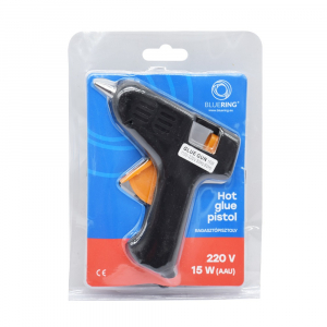 Bluering Ragaszt&oacute;pisztoly 15W (AAU) 7mm-es ragaszt&oacute;r&uacute;dhoz