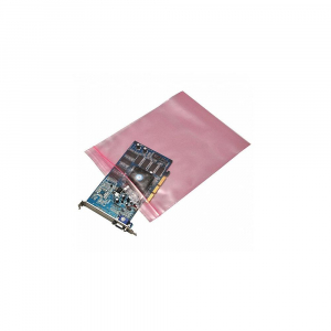 Simítózáras tasak 203x254mm, antisztatikus 100 db/csomag, rózsaszín (20-112-0810)