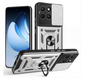 gigapack Defender szilikon telefonv&eacute;dő (&uuml;t&eacute;s&aacute;ll&oacute;s&aacute;g, tart&oacute;gyűrű, kamerav&eacute;dő) EZ&Uuml;ST Honor X8c " csomagol&aacute;s" (GP-167957)