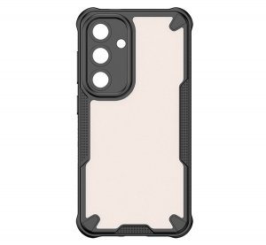 gigapack Defender szilikon telefonv&eacute;dő (&uuml;t&eacute;s&aacute;ll&oacute;s&aacute;g, l&eacute;gp&aacute;rn&aacute;s sarok, akril h&aacute;tlap, kamerav&eacute;dő) FEKETE Samsung Galaxy S25 Plus (SM-S936) " csomagol&aacute;s"