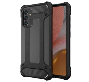 gigapack Defender szilikon telefonv&eacute;dő (&uuml;t&eacute;s&aacute;ll&oacute;s&aacute;g, l&eacute;gp&aacute;rn&aacute;s sarok, f&eacute;mhat&aacute;s) FEKETE Samsung Galaxy A36 5G (SM-A366) " csomagol&aacute;s" (GP-166266)