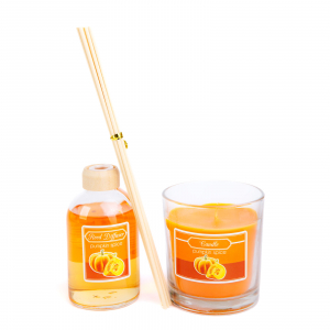 Vog & Arths Illatgyertya és illatosító szett - sütőtök - 120 g + 100 ml (58800C)