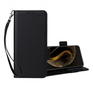 gigapack Tok &aacute;ll&oacute;, bőr hat&aacute;s&uacute; (FLIP, oldalra ny&iacute;l&oacute;, asztali tart&oacute;, pr&eacute;mium + k&eacute;zp&aacute;nt) FEKETE Nothing Phone (3a) Pro " csomagol&aacute;s" (GP-168320)