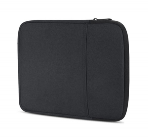 gigapack Tok fekvő, szövet (univerzális, ütésálló belső réteg, cipzáras, cseppálló, 11" méret) FEKETE " csomagolás" (GP-125927)