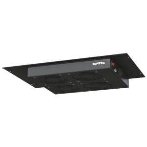 Conteg ventilátor panel + keret 19" 4-es (DP-VEL-04B)