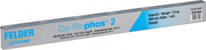 Felder Cu-Rophos 2 Forraszt&oacute;&oacute;n R&uacute;d, &Oacute;lommentes CuP 279 1 kg 2 mm (333120501)