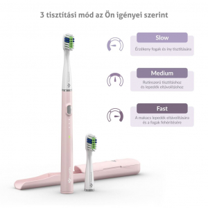 TrueLife SonicBrush Slim20 elektromos fogkefe r&oacute;zsasz&iacute;n (TLATMSLIM20PA)