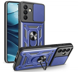 gigapack Defender szilikon telefonv&eacute;dő (&uuml;t&eacute;s&aacute;ll&oacute;s&aacute;g, tart&oacute;gyűrű, kamerav&eacute;dő) S&Ouml;T&Eacute;TK&Eacute;K Samsung Galaxy A26 5G (SM-A266) " csomagol&aacute;s" (GP-164894)