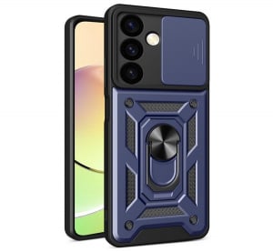 gigapack Defender szilikon telefonvédő (ütésállóság, tartógyűrű, kameravédő) SÖTÉTKÉK Samsung Galaxy S24 Plus (SM-S926) " csomagolás" (GP-151228)