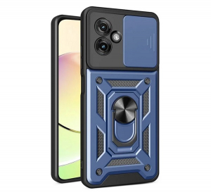 gigapack Defender szilikon telefonv&eacute;dő (&uuml;t&eacute;s&aacute;ll&oacute;s&aacute;g, tart&oacute;gyűrű, kamerav&eacute;dő) S&Ouml;T&Eacute;TK&Eacute;K Motorola Moto G55 5G (XT2435) " csomagol&aacute;s" (GP-169849)