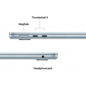 Apple MacBook Air 13.6" 2025 M4 16GB 256GB SSD Notebook kék (mc6t4mg/a)