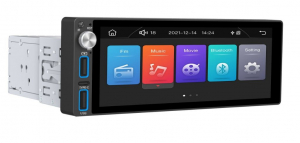 Well érintőképernyős autórádió, Multimédiás lejátszó, 6,86", Bluetooth (Play-Car-Gemini-WL)